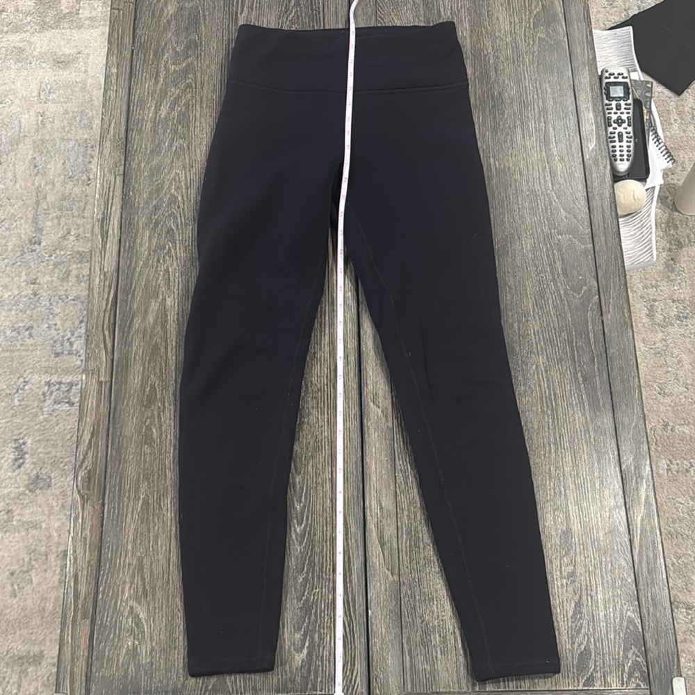 Athleta fleece Black Leggings